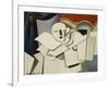 The Clown; Le Pierrot, 1922-Roger de La Fresnaye-Framed Giclee Print