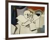 The Clown; Le Pierrot, 1922-Roger de La Fresnaye-Framed Giclee Print