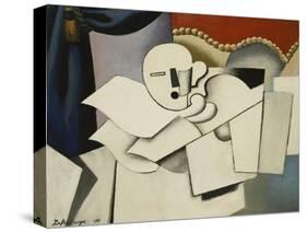 The Clown; Le Pierrot, 1922-Roger de La Fresnaye-Stretched Canvas