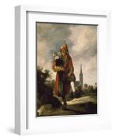 The Clown-David Teniers the Younger-Framed Giclee Print