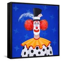 The Clown-John Wright-Framed Stretched Canvas