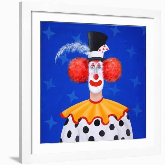 The Clown-John Wright-Framed Giclee Print