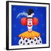 The Clown-John Wright-Framed Giclee Print