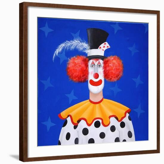 The Clown-John Wright-Framed Giclee Print