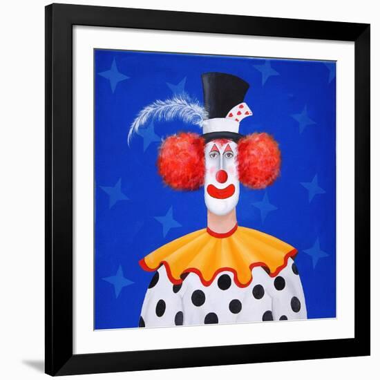 The Clown-John Wright-Framed Giclee Print