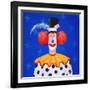 The Clown-John Wright-Framed Giclee Print