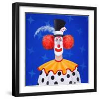 The Clown-John Wright-Framed Giclee Print