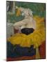 The Clowness Cha-U-Kao, 1895-Henri de Toulouse-Lautrec-Mounted Giclee Print