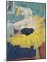 The Clowness Cha-U-Kao in a Tutu, 1895-Henri de Toulouse-Lautrec-Mounted Giclee Print