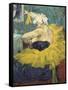 The Clowness Cha-U-Kao-Henri de Toulouse-Lautrec-Framed Stretched Canvas