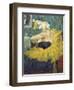 The Clowness Cha-U-Kao-Henri de Toulouse-Lautrec-Framed Art Print