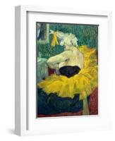 The Clowness Cha-U-Kao-Henri de Toulouse-Lautrec-Framed Giclee Print