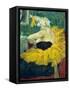 The Clowness Cha-U-Kao-Henri de Toulouse-Lautrec-Framed Stretched Canvas