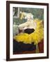 The Clowness Cha-U-Kao-Henri de Toulouse-Lautrec-Framed Art Print