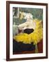 The Clowness Cha-U-Kao-Henri de Toulouse-Lautrec-Framed Art Print