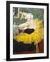 The Clowness Cha-U-Kao-Henri de Toulouse-Lautrec-Framed Art Print