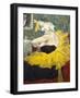 The Clowness Cha-U-Kao-Henri de Toulouse-Lautrec-Framed Art Print