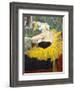The Clowness Cha-U-Kao-Henri de Toulouse-Lautrec-Framed Art Print