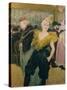 The Clowness Chaukao-Henri de Toulouse-Lautrec-Stretched Canvas