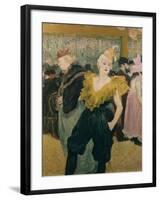 The Clowness Chaukao-Henri de Toulouse-Lautrec-Framed Giclee Print