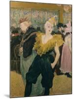 The Clowness Chaukao-Henri de Toulouse-Lautrec-Mounted Giclee Print