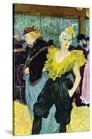 The Clowness-Henri de Toulouse-Lautrec-Stretched Canvas