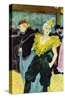 The Clowness-Henri de Toulouse-Lautrec-Stretched Canvas