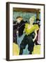 The Clowness-Henri de Toulouse-Lautrec-Framed Art Print