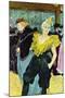 The Clowness-Henri de Toulouse-Lautrec-Mounted Art Print