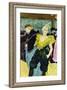 The Clowness-Henri de Toulouse-Lautrec-Framed Art Print