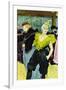 The Clowness-Henri de Toulouse-Lautrec-Framed Art Print