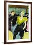 The Clowness-Henri de Toulouse-Lautrec-Framed Art Print