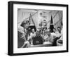 "The Club" a Center for Cuban Refugees-null-Framed Photographic Print