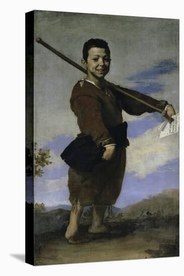 The Club Footed Boy, 17th century-Jusepe de Ribera-Stretched Canvas