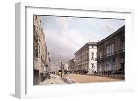 The Club Houses, Pall Mall, 1842-Thomas Shotter Boys-Framed Giclee Print