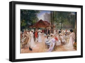 The Club of the Ile de Puteaux, 1907-Henri Gervex-Framed Giclee Print