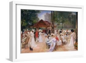 The Club of the Ile de Puteaux, 1907-Henri Gervex-Framed Giclee Print