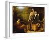 The Clutterbuck Children-John Linnell-Framed Giclee Print