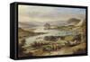 The Clyde from Dalnotter Hill, 1857-Thomas Dudgeon-Framed Stretched Canvas