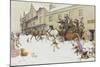 The Coach has arrived!-Cecil Aldin-Mounted Giclee Print