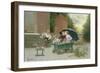 The Coach Ride, 1888-Charles-Bertrand D'Entraygues-Framed Giclee Print