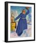 The Coachman, 1923-Boris Mihajlovic Kustodiev-Framed Giclee Print