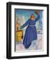 The Coachman, 1923-Boris Mihajlovic Kustodiev-Framed Giclee Print