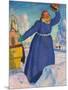 The Coachman, 1923-Boris Mihajlovic Kustodiev-Mounted Giclee Print