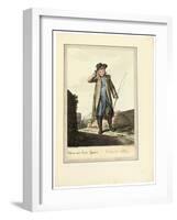 The Coachman; Cocher De Place, 1781 or Later-Johann Christian Brand-Framed Giclee Print