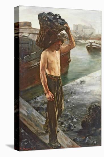 The Coal Carrier, 1882-Henri Gervex-Stretched Canvas