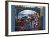 The Coal Carrier-Claude Monet-Framed Art Print