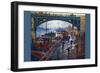 The Coal Carrier-Claude Monet-Framed Art Print