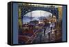 The Coal Carrier-Claude Monet-Framed Stretched Canvas