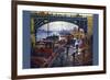 The Coal Carrier-Claude Monet-Framed Art Print